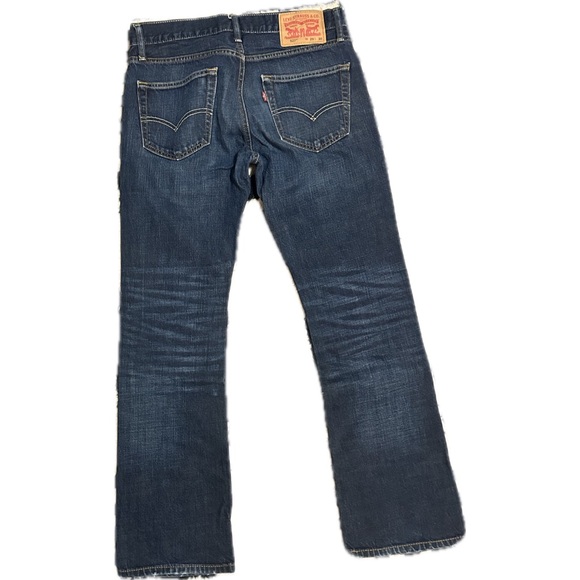 Men’s Levi’s 527 Bootcut Jeans | W29 L30 | Dark Blue | Y2K - Picture 3 of 7
